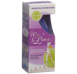 ME LUNA Coupe menstruelle Sport M bleu-violet