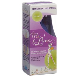 ME LUNA Coupe menstruelle Sport Shorty L bleu-vio