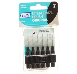 TEPE Interdental Brush 1.5mm noir blist 6 pce