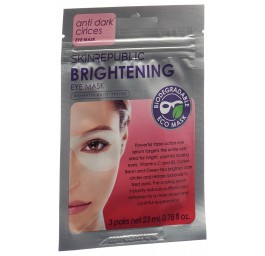 SKIN REPUBLIC Brightening Eye Mask 3 paire