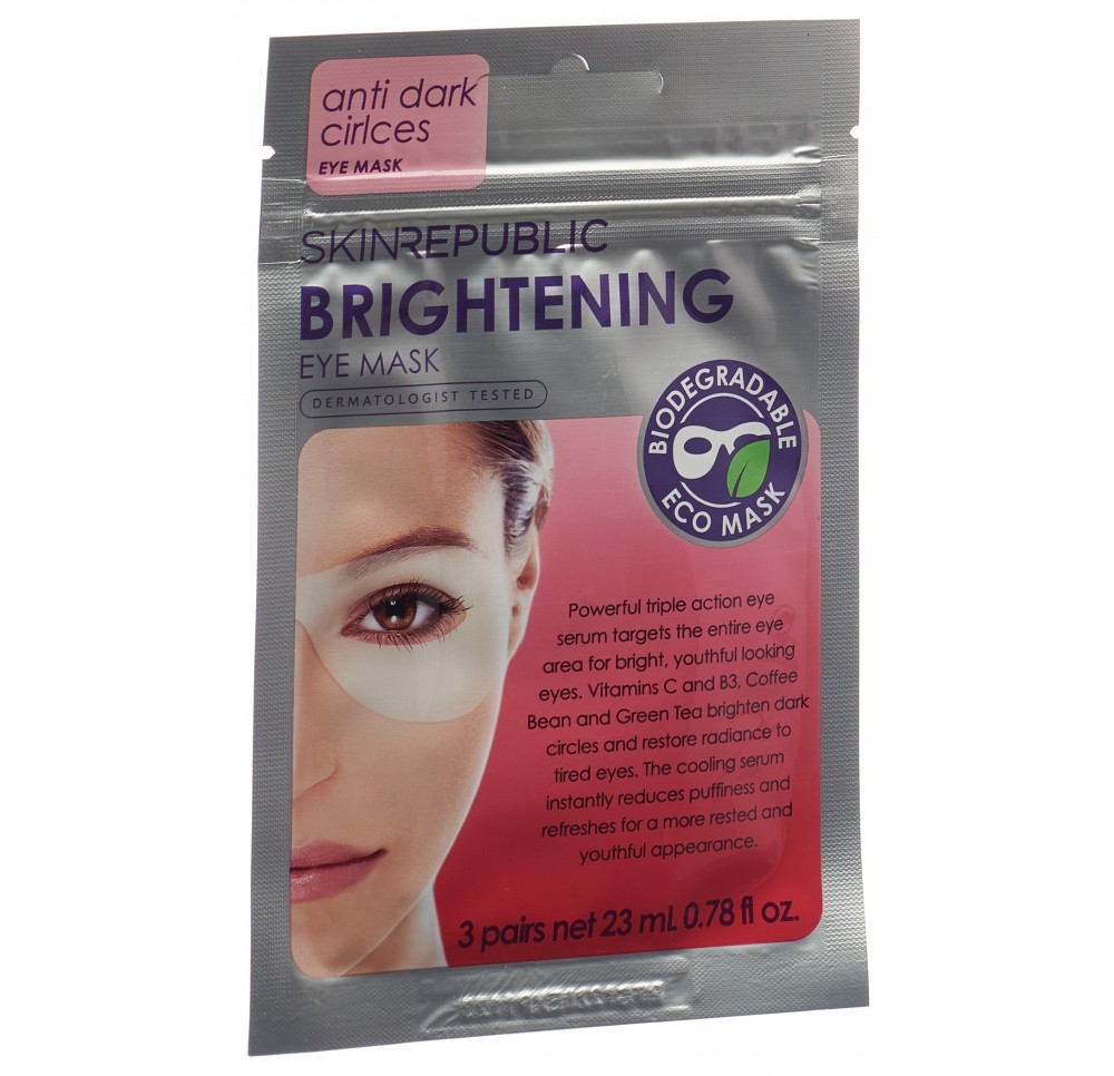 SKIN REPUBLIC Brightening Eye Mask 3 paire