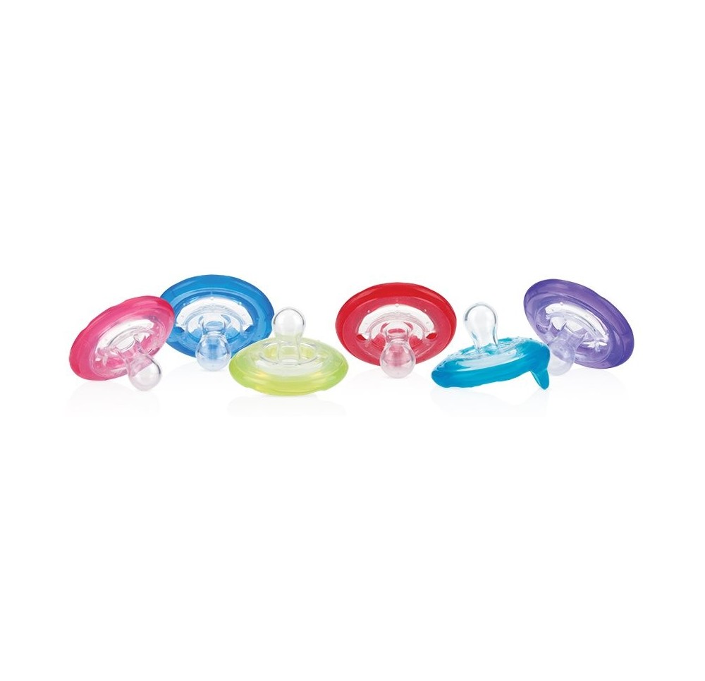 NUBY sucette flexible 6-36 mois 2 pce