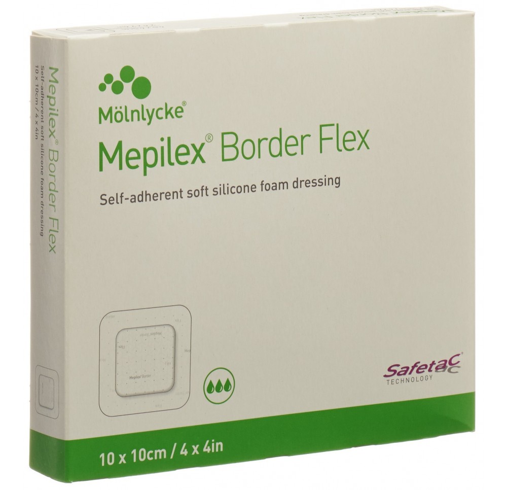 MEPILEX Border Flex 10x10cm 5 pce