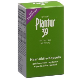 PLANTUR 39 gélules actives capillaires 60 pce