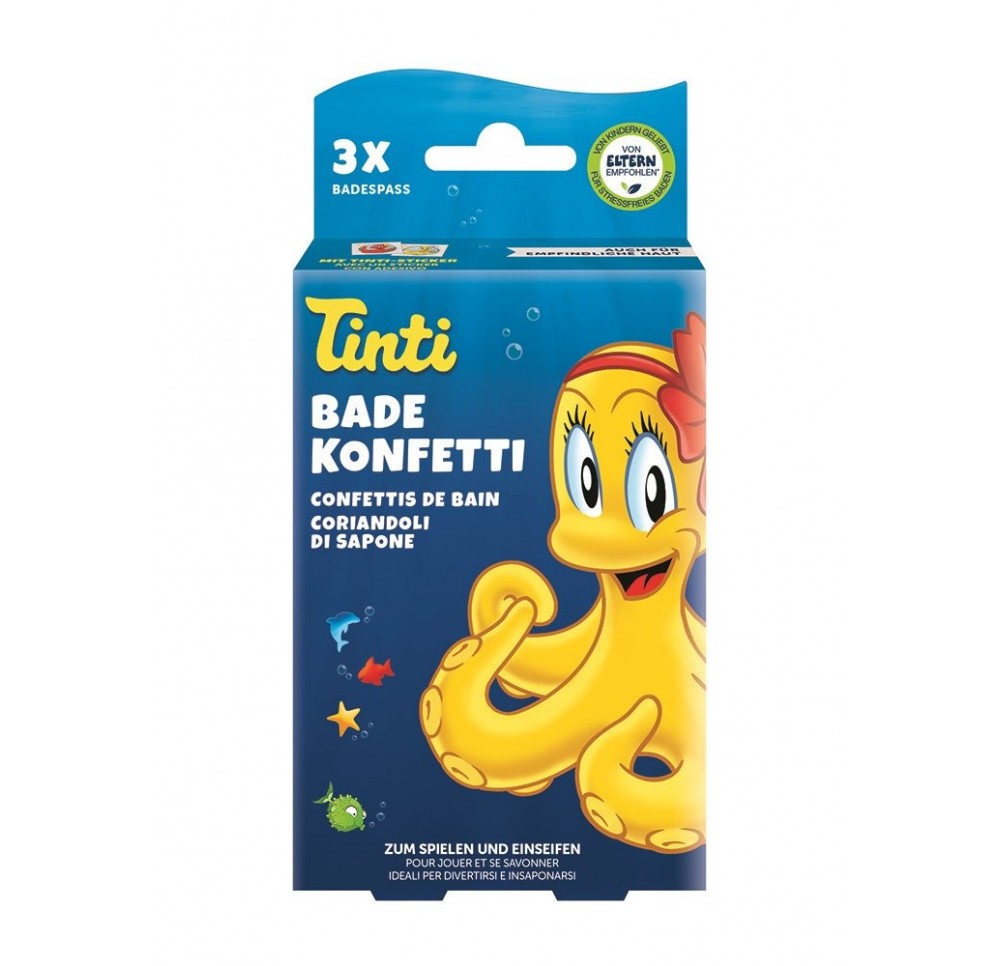 TINTI Confettis de bain boîte de 3 all/fr/it