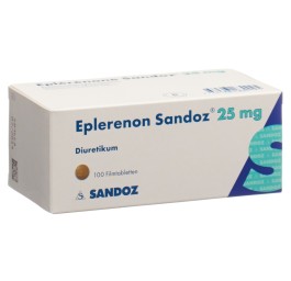 EPLERENONE Sandoz cpr pell 25 mg 100 pce