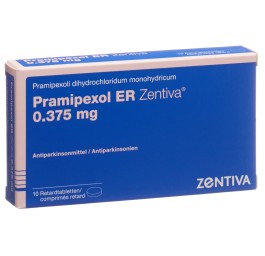 PRAMIPEXOL ER Zentiva cpr ret 0.375 mg 10 pce