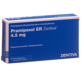 PRAMIPEXOL ER Zentiva cpr ret 4.5 mg 30 pce