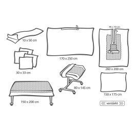 FOLIODRAPE PPlus set varices 9 pce