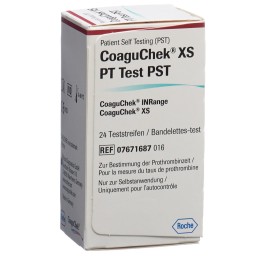 COAGUCHEK XS PT PST de/it/nl/fr 24 pce