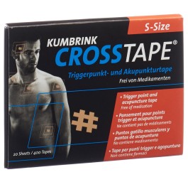 CROSSTAPE anti-douleur et acupuncture S 400 pce