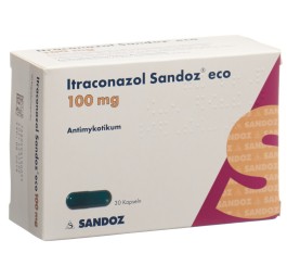 ITRACONAZOLE Sandoz eco caps 100 mg 30 pce