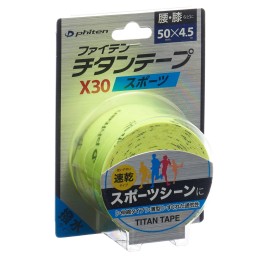 PHITEN Aquatitan Tape X30 sport 5cmx4.5m élas jaun