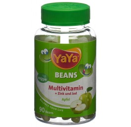 YAYABEANS multivitamines pommes s gélatine 90 pce