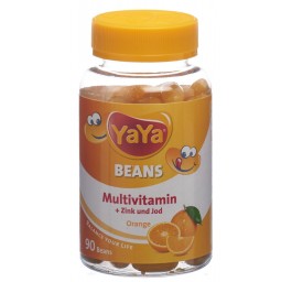 YAYABEANS multivitamines orange s gélatine 90 pce