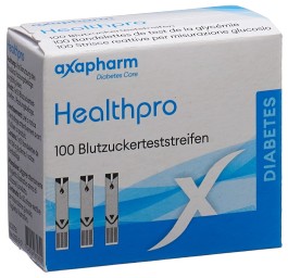 HEALTHPRO-X1 bandelettes de glycémie 100 pce