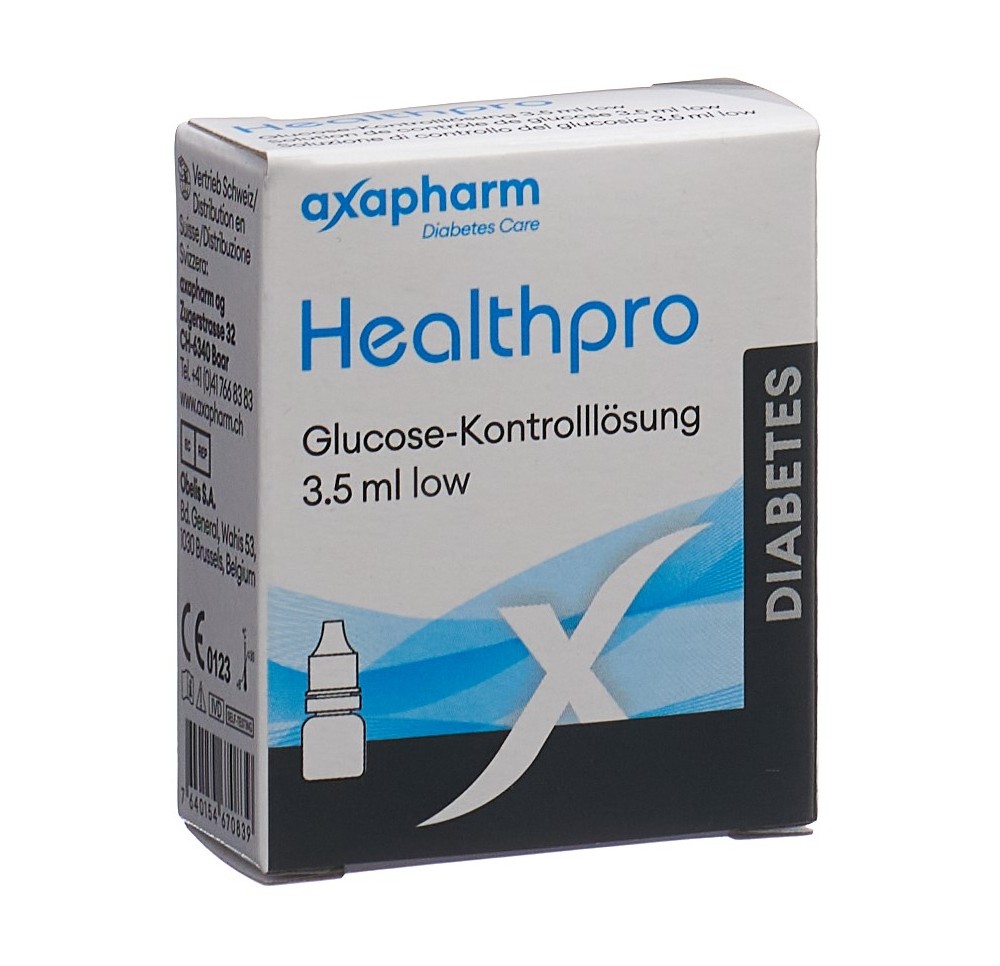 HEALTHPRO-X1 solution de contrôle low fl 3.5 ml