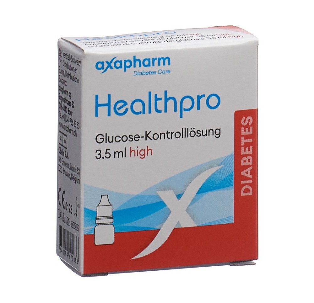 HEALTHPRO-X1 sol de contrôle high fl 3.5 ml