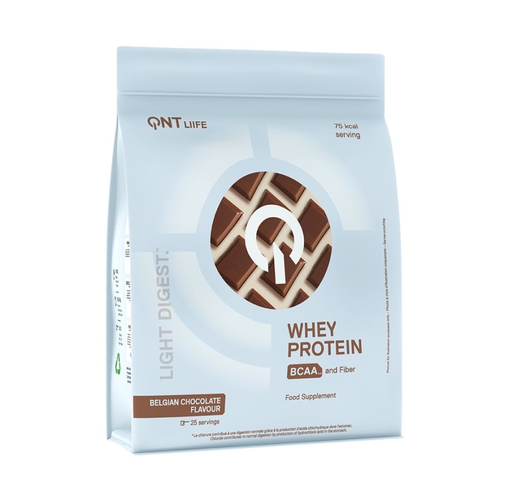 QNT Light Digest Whey Protein Belgian Choco 500 g QNT Light Digest Whey Protein Belgian Choco 500 g