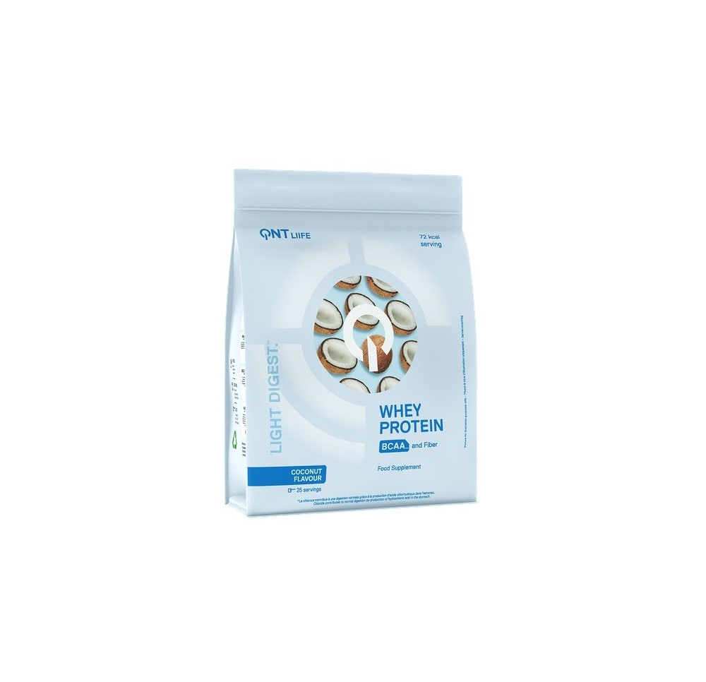 QNT Light Digest Whey Protein Coconut 500 g QNT Light Digest Whey Protein Coconut 500 g