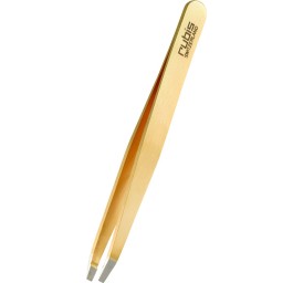 RUBIS pincette droit or