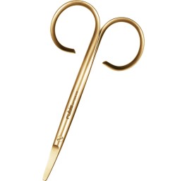 RUBIS ciseaux à ongles or