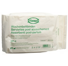 FLAWA serviettes couche MP-K réd germ 10 pce