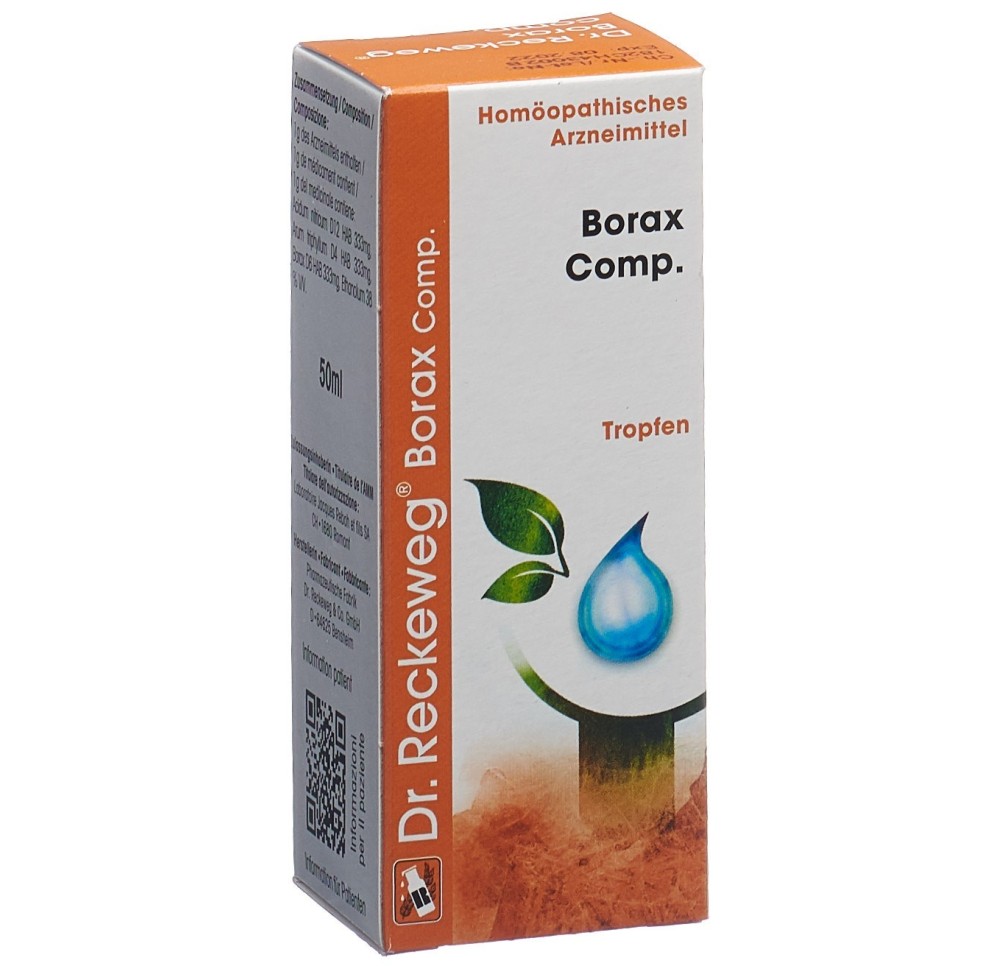 RECKEWEG R182 Borax Comp. gouttes fl 50 ml