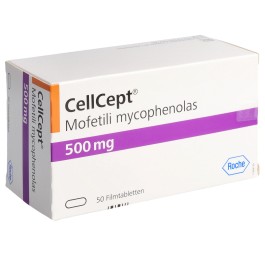 CELLCEPT cpr pell 500 mg 50 pce