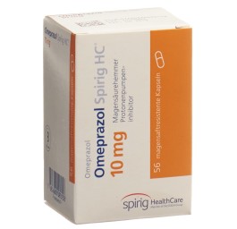 OMEPRAZOLE Spirig HC caps 10 mg bte 56 pce