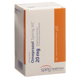 OMEPRAZOLE Spirig HC caps 20 mg bte 98 pce