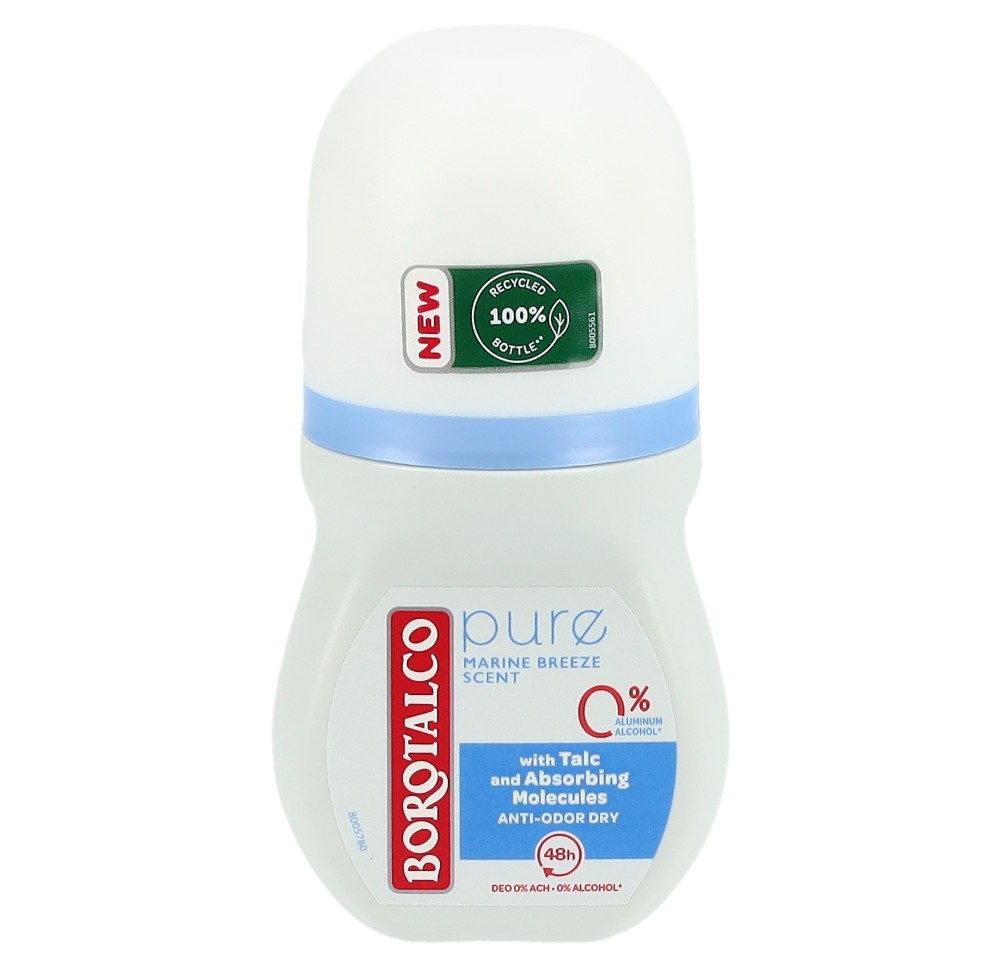 BOROTALCO Deo Pure Natural Freshne roll-on 50 ml