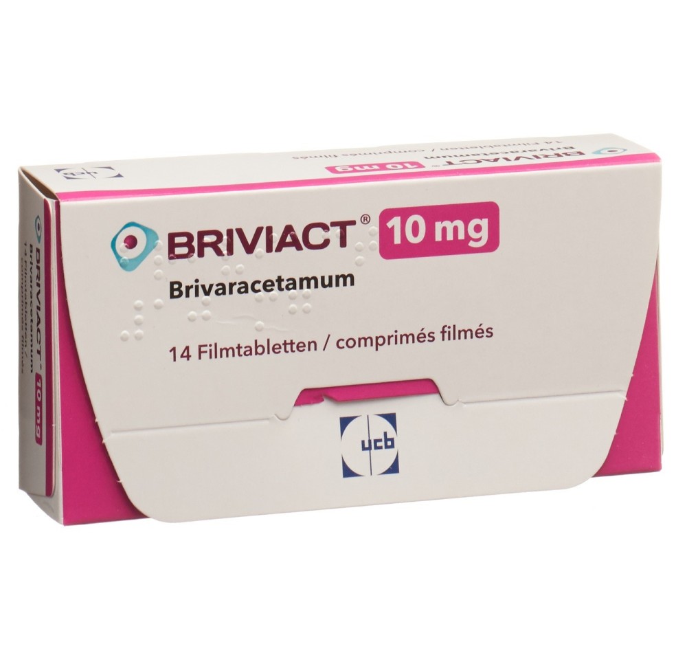 BRIVIACT cpr pell 10 mg 14 pce BRIVIACT cpr pell 10 mg 14 pce