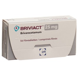 BRIVIACT cpr pell 25 mg 56 pce