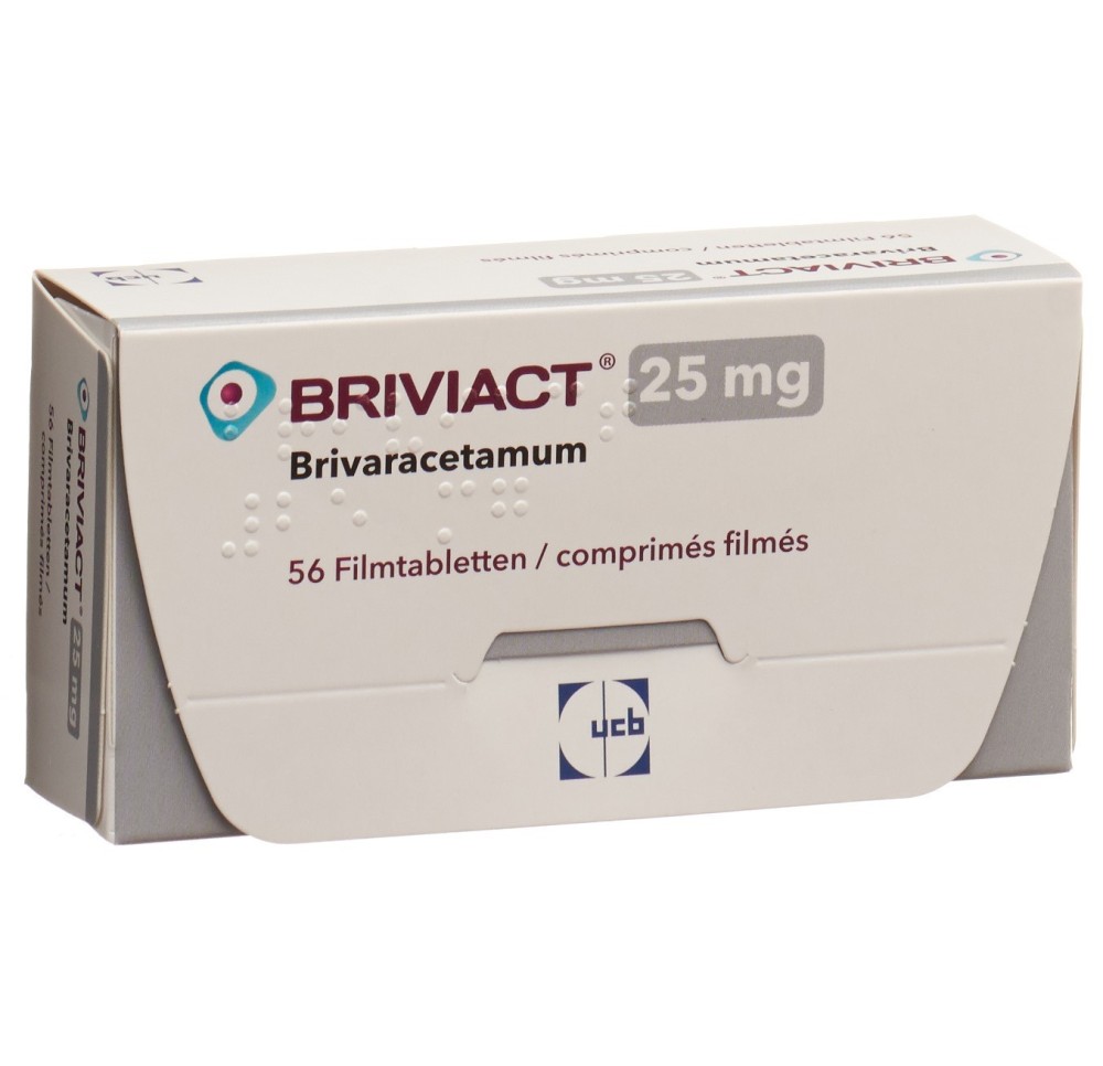 BRIVIACT cpr pell 25 mg 56 pce BRIVIACT cpr pell 25 mg 56 pce