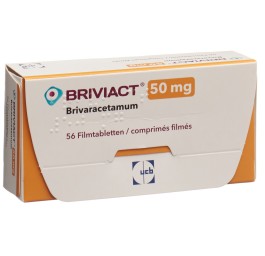 BRIVIACT cpr pell 50 mg 56 pce