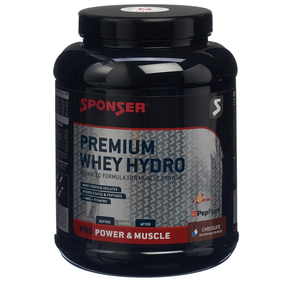 SPONSER Premium Whey Hydro Chocolate bte 850 g