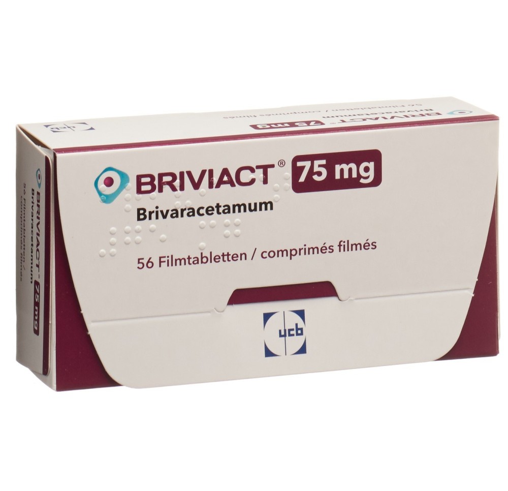 BRIVIACT cpr pell 75 mg 56 pce BRIVIACT cpr pell 75 mg 56 pce