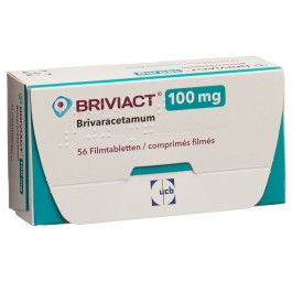 BRIVIACT cpr pell 100 mg 56 pce