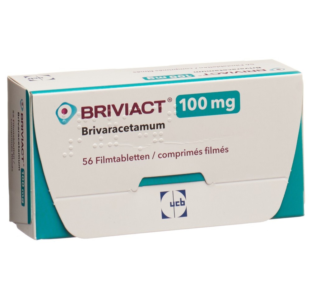 BRIVIACT cpr pell 100 mg 56 pce BRIVIACT cpr pell 100 mg 56 pce