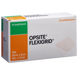 OPSITE FLEXIGRID film transpar 8x10cm sach 100 pce