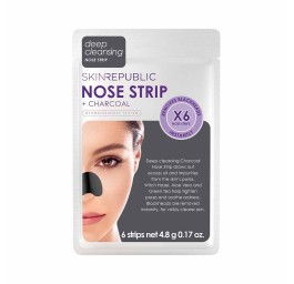 SKIN REPUBLIC Charcoal Nose Strips sach 6 paire