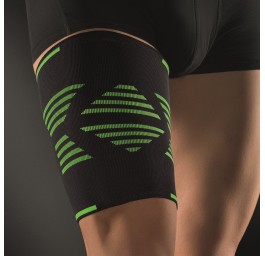 BORT ActiveColor sport band cuisse M noir/vert