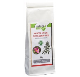 NATURATREND Bio Hanfblüten-Zistrosen-Tee sach 50 g