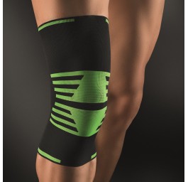 BORT ActiveColor sport genouillère XL noir/vert