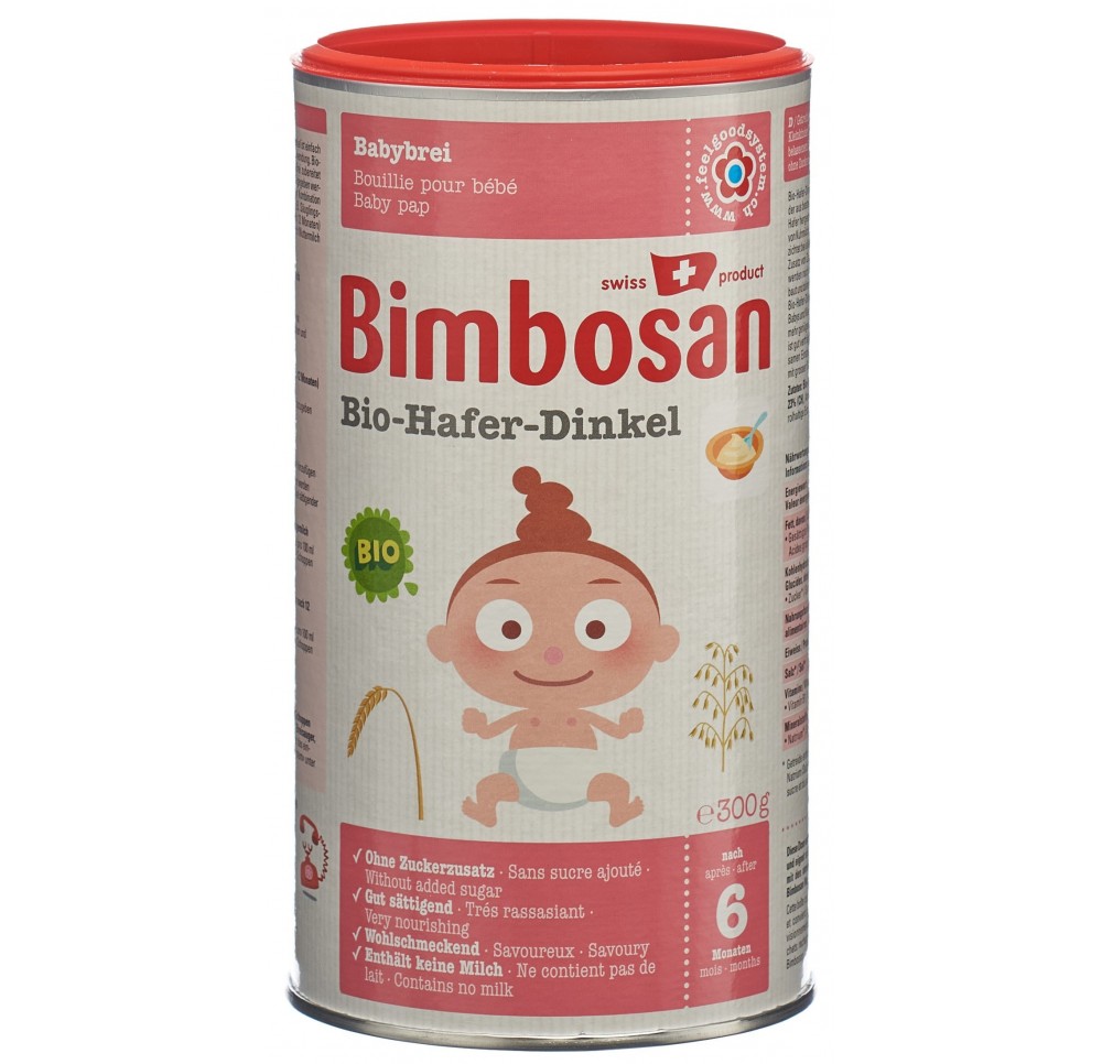 BIMBOSAN Bio-2 avoine-épeautre bte 300 g