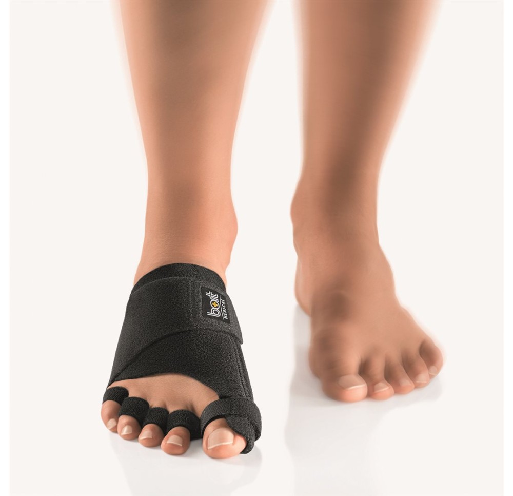BORT Valco Soft bandage hallux valgu L droit noir