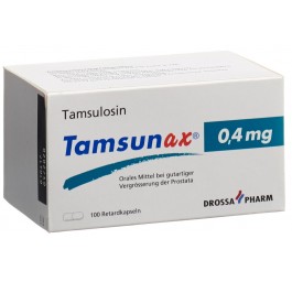 TAMSUNAX caps ret 0.4 mg 100 pce