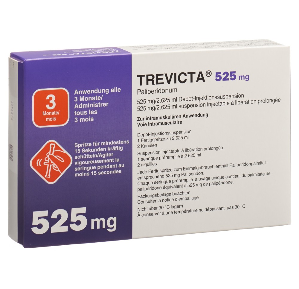 TREVICTA susp inj 525 mg/2.625ml ser pré 2.625 ml TREVICTA susp inj 525 mg/2.625ml ser pré 2.625 ml