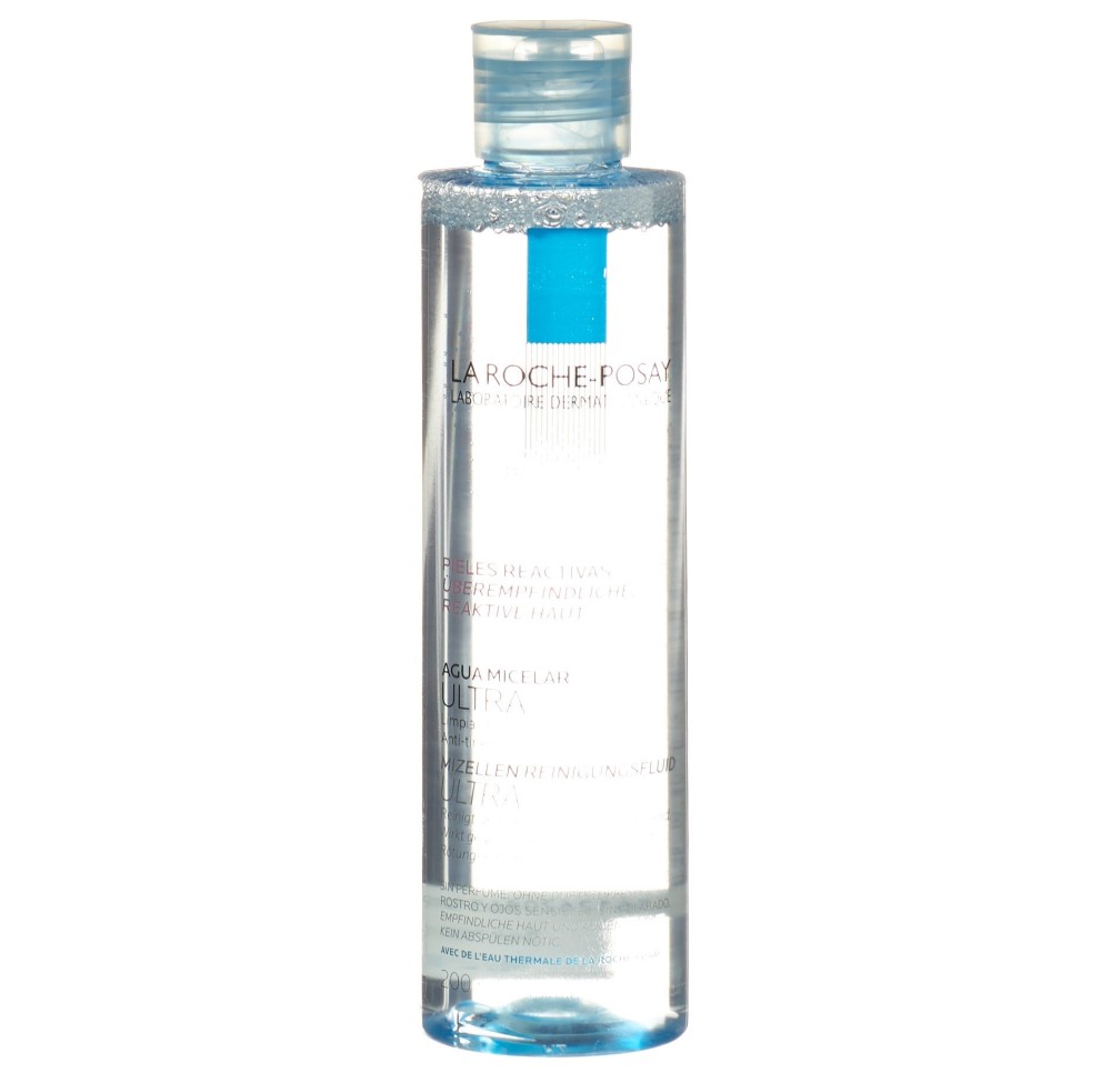 ROCHE POSAY Eau micellaire peaux réactives 200 ml ROCHE POSAY Eau micellaire peaux réactives 200 ml